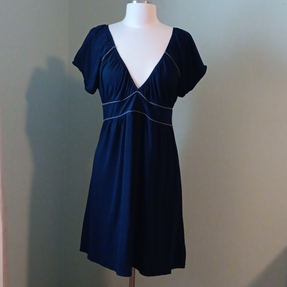 Navy Jersey Sundress Size M